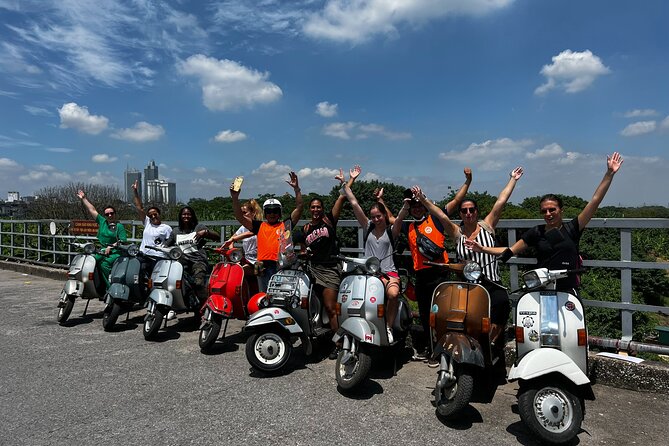 Vespa Tour HANOI BACK STREETS: FOOD+LOCAL LIFE+CULTURE & FUN - Duong Tau train street: the timing trick that makes it work