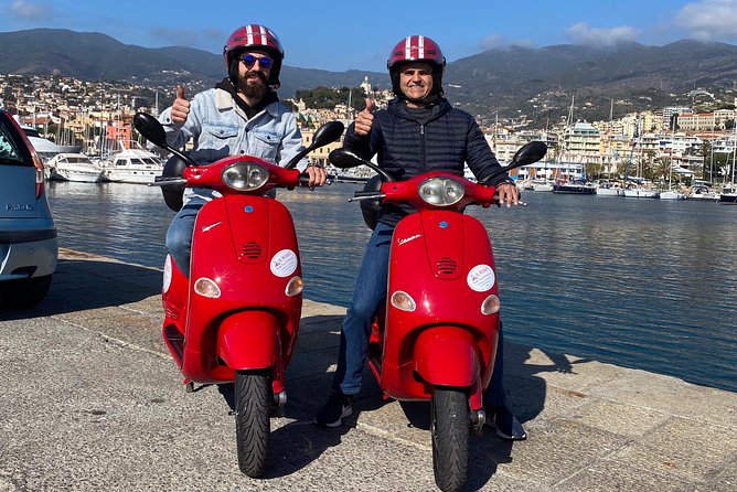 Vespa Tour in Sanremo for half a day - From Str. Privata Peiranze to the Ligurian Sea: getting oriented fast