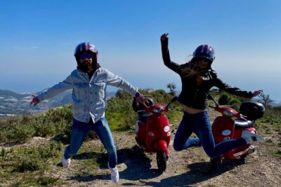 Vespa Tour in Sanremo for half a day - Corso Imperatrice: the classic pause that sets the tone