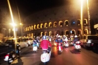 Vespa Tour with driver Rome By Night 3 hours - Meeting Up at Eco Move Rent and Getting Rolling Fast
