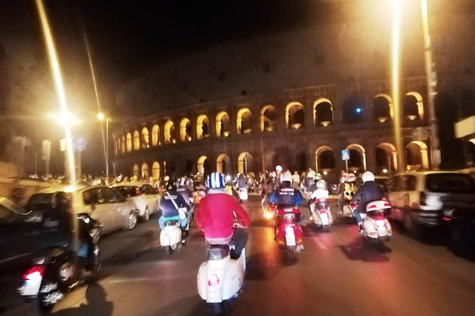 Vespa Tour with driver Rome By Night 3 hours - Meeting Up at Eco Move Rent and Getting Rolling Fast